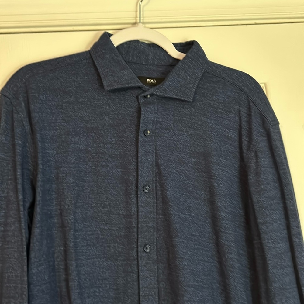 Boss long sleeve slim shirt